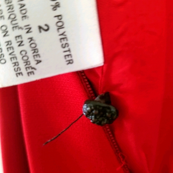 Vintage Tahari formal red dress - Picture 6 of 6